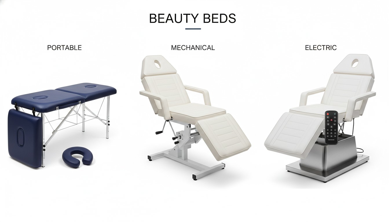 Các loại giường phun xăm phổ biến được ưa chuộng nhất hiện nay