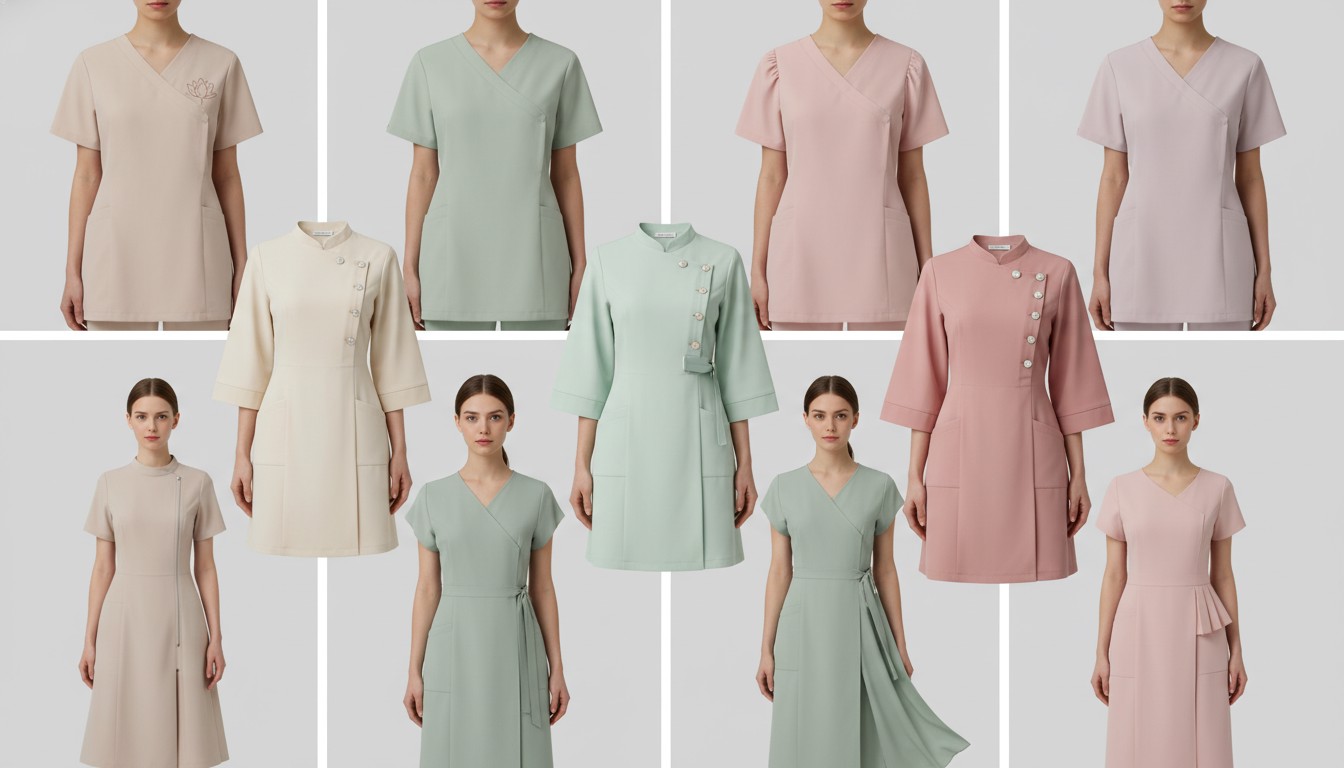 Các mẫu đồng phục spa đẹp và chuyên nghiệp xu hướng mới nhất