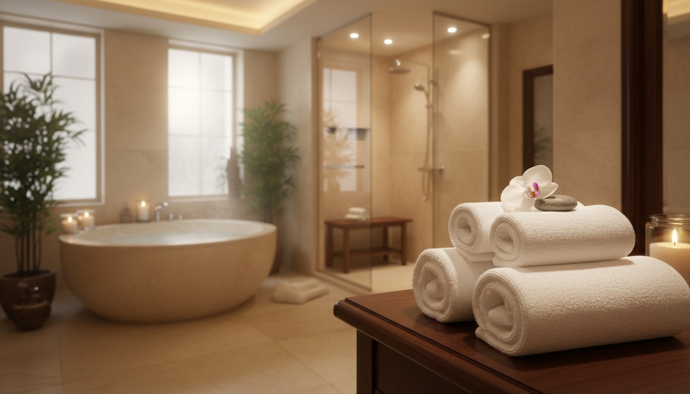 Khăn spa là gì và vai trò quan trọng trong trải nghiệm khách hàng