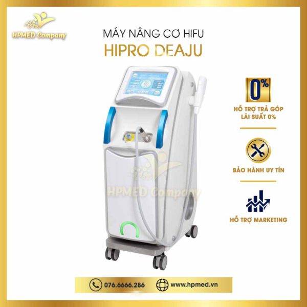Máy HIFU Hipro – Giải pháp nâng cơ, trẻ hóa da hiện đại nhất 2025