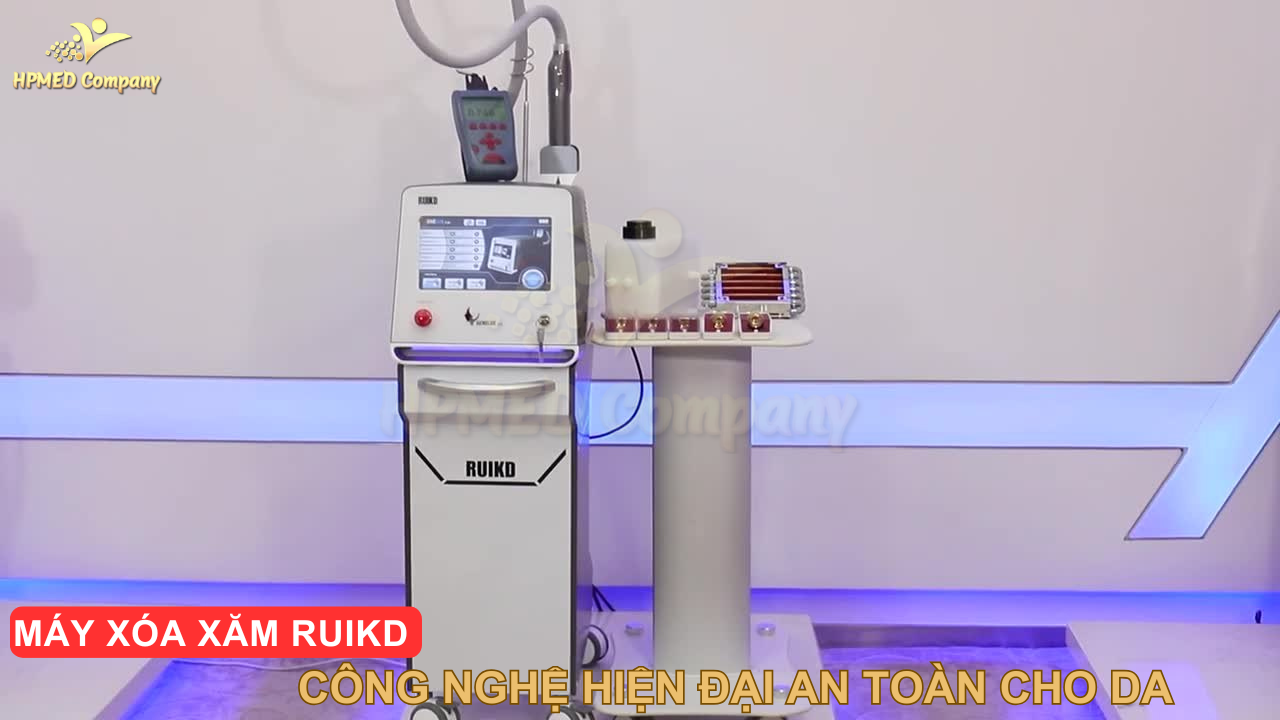 Máy Xóa Xăm Ruikd – Công Nghệ Hiện Đại An Toàn Cho Da