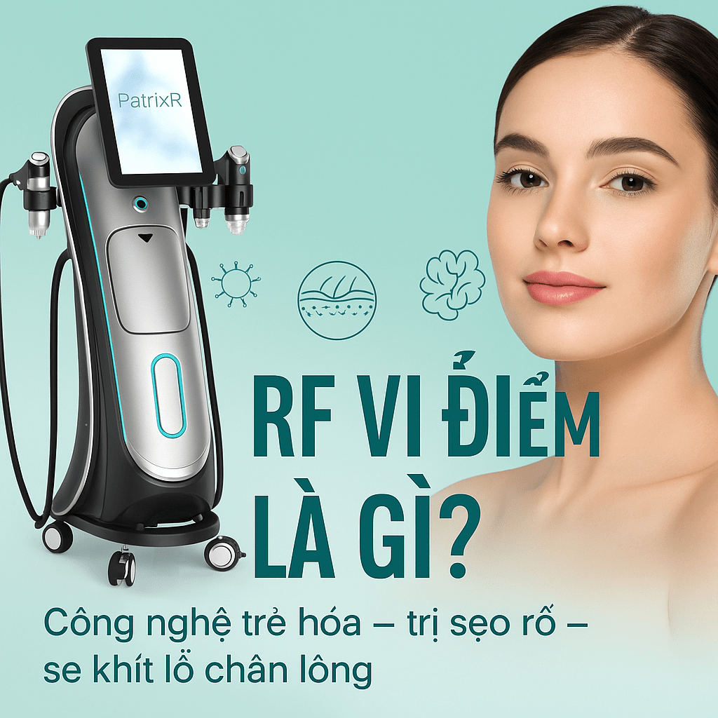 RF Vi Điểm Là Gì? Công Nghệ Trẻ Hóa Da, Trị Sẹo Hiện Đại 1 RF Vi Điểm Là Gì