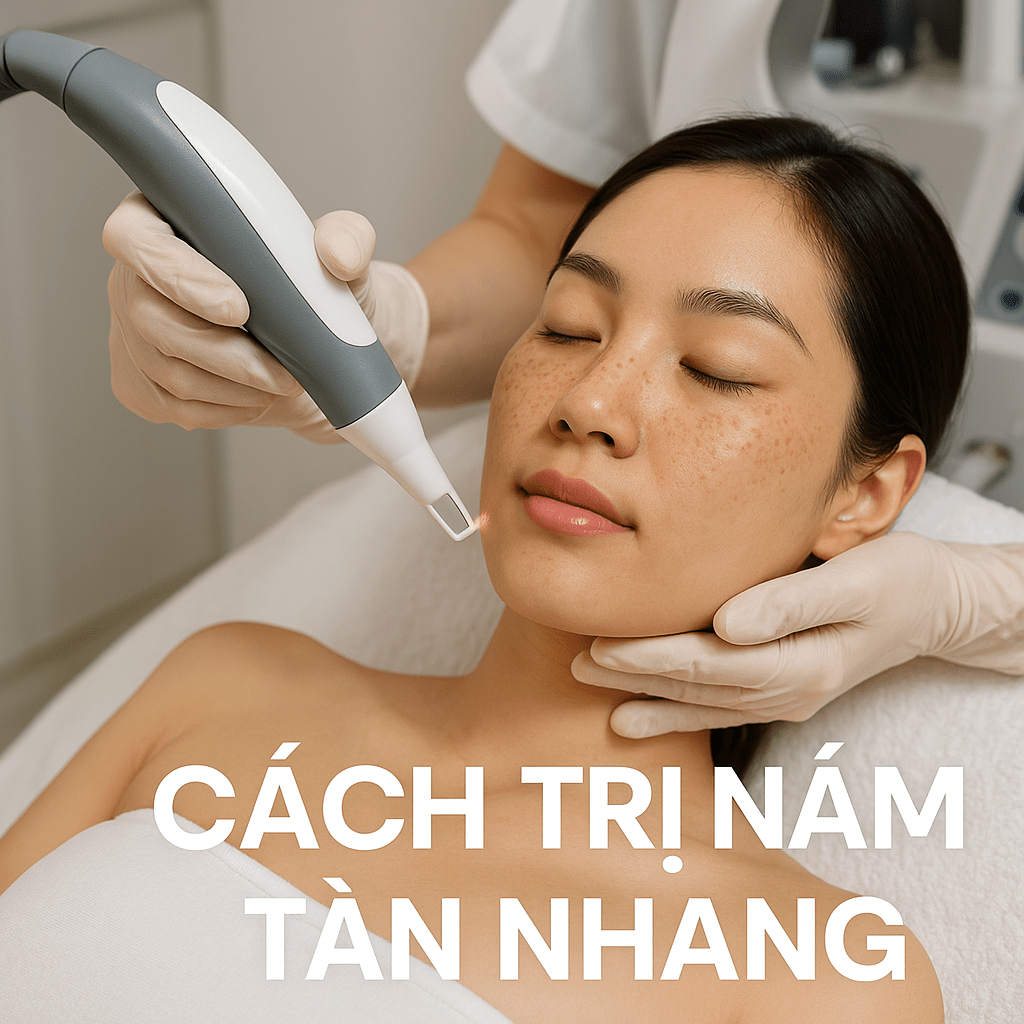 cách trị nám tàn nhang