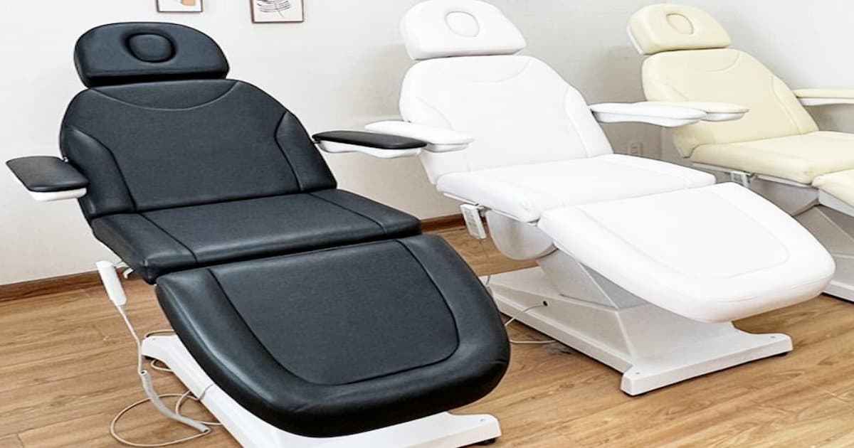 Ghế Chỉnh Điện Spa Phun Xăm - Nâng Tầm Thương Hiệu Spa 2025 6 Ghế Chỉnh Điện Spa Phun Xăm - Nâng Tầm Thương Hiệu Spa 2025