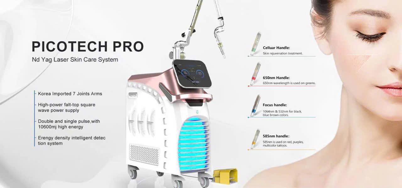 MÁY LASER PICOTECH PRO: Giải Pháp Xóa Xăm Trị Nám Hiệu Quả Cho Spa 2025