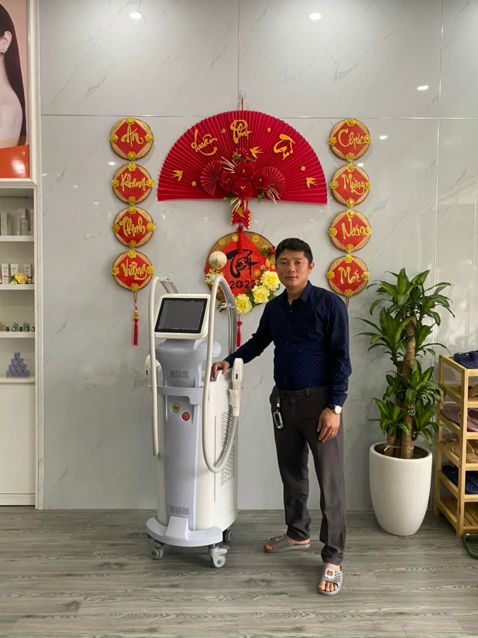 Chuyển giao máy triệt lông ipl bắc kinh cho Mai Phương Spa - 01