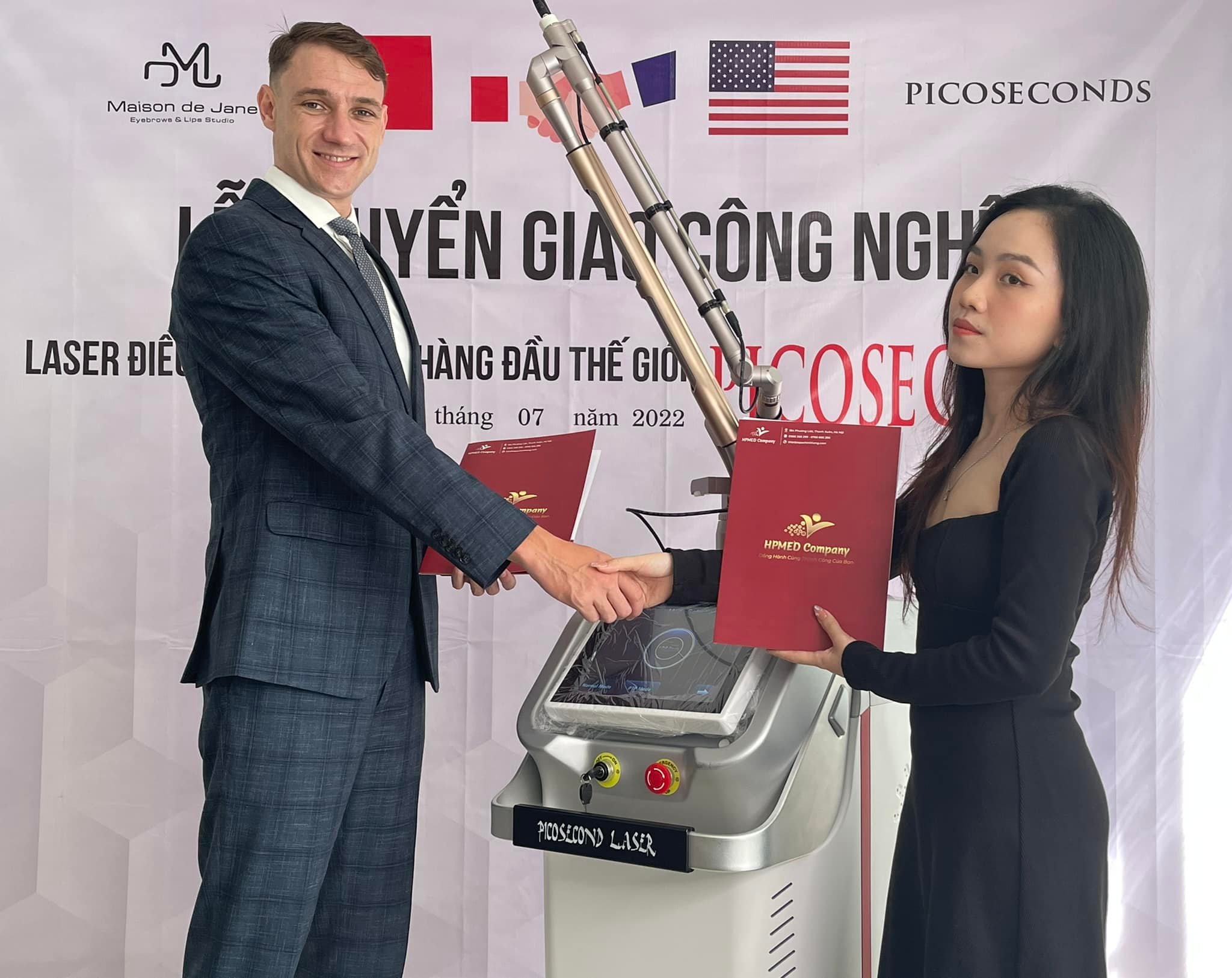 Chuyển giao máy Laser Picoseconds cho Master Thảo Trần ✅ | HPMED 5 hpmed chuyển giao máy laser picoseconds cho master phun xăm Thảo Trần - 07