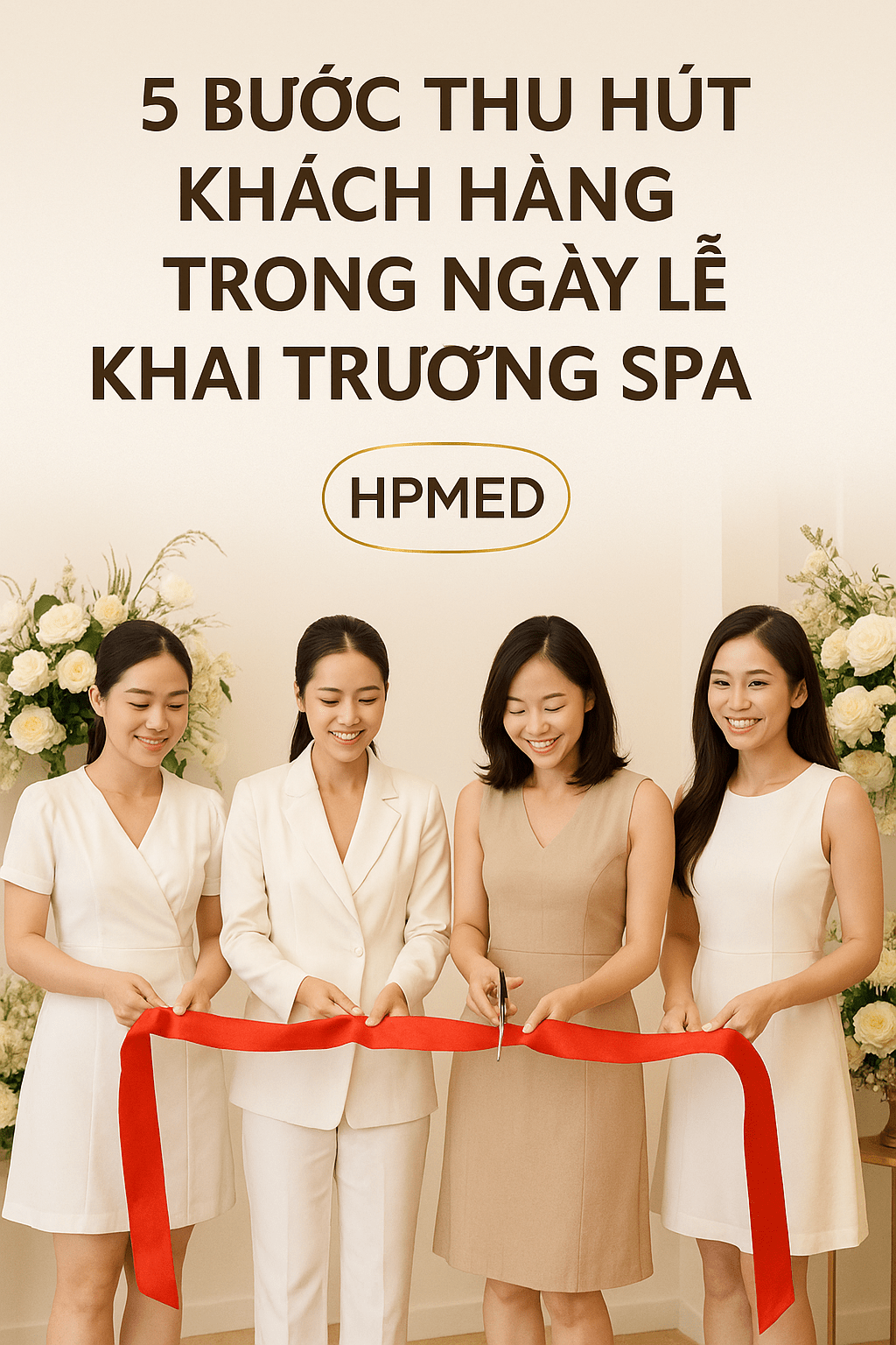5 Bước Thu Hút Khách Hàng Trong Ngày Lễ Khai Trương Spa