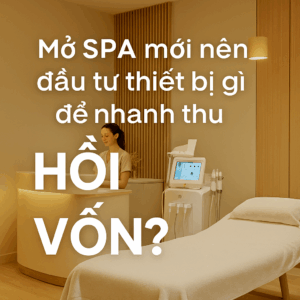 Mở Spa Mới Nên Đầu Tư Thiết Bị Gì Để Nhanh Thu Hồi Vốn – Bí Quyết Từ Chuyên Gia HPMED