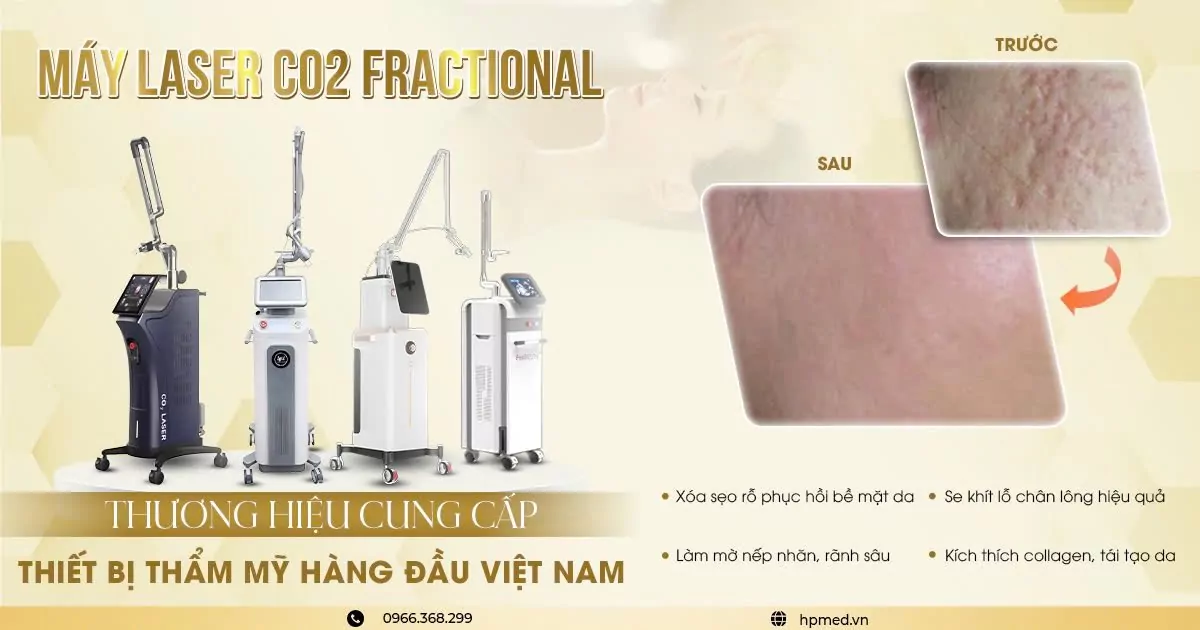 Máy Laser Co2 Fractional Hpmed
