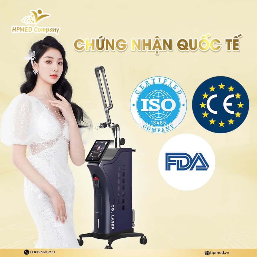 Máy Laser Co2 Fractional Harmoni RF