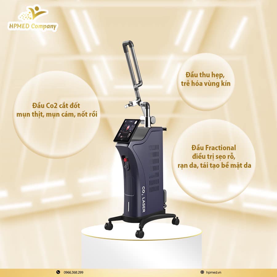 Máy Laser Co2 Fractional Harmoni RF