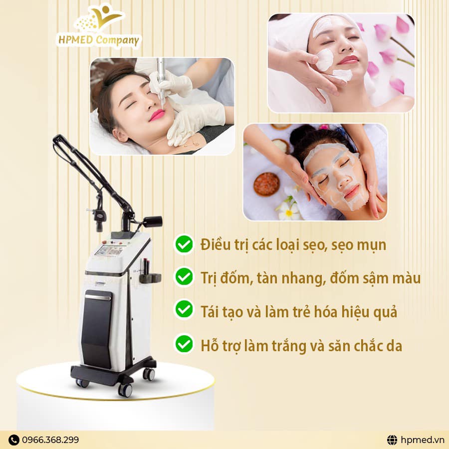 Máy Laser Co2 Fractional Pentagon Hàn Quốc