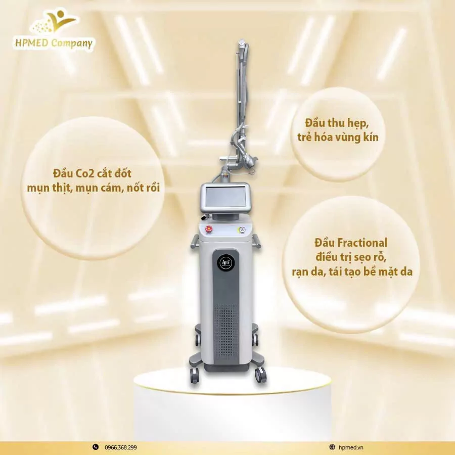 Máy Trị Sẹo Laser Co2 Fractional Prismxel Hàn Quốc