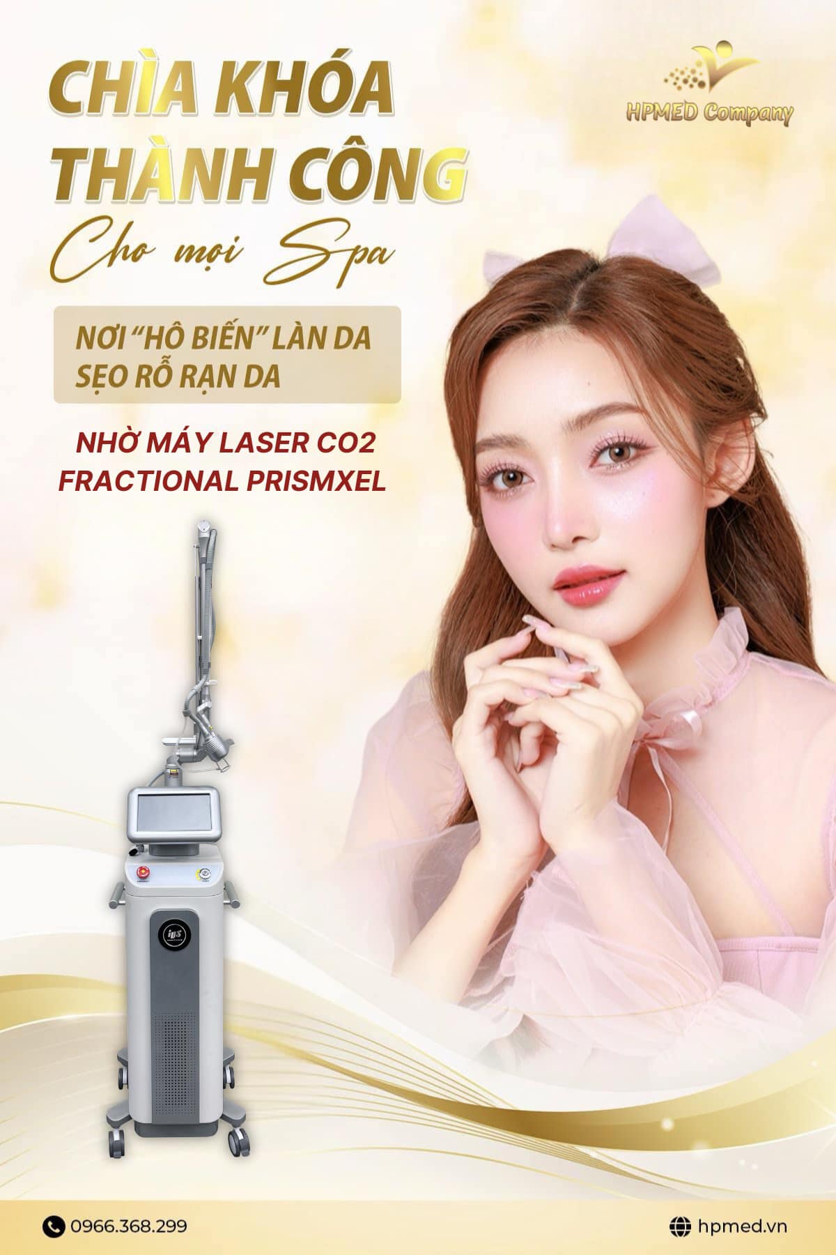 Máy Laser CO2 Fractional PrismXel Hàn Quốc