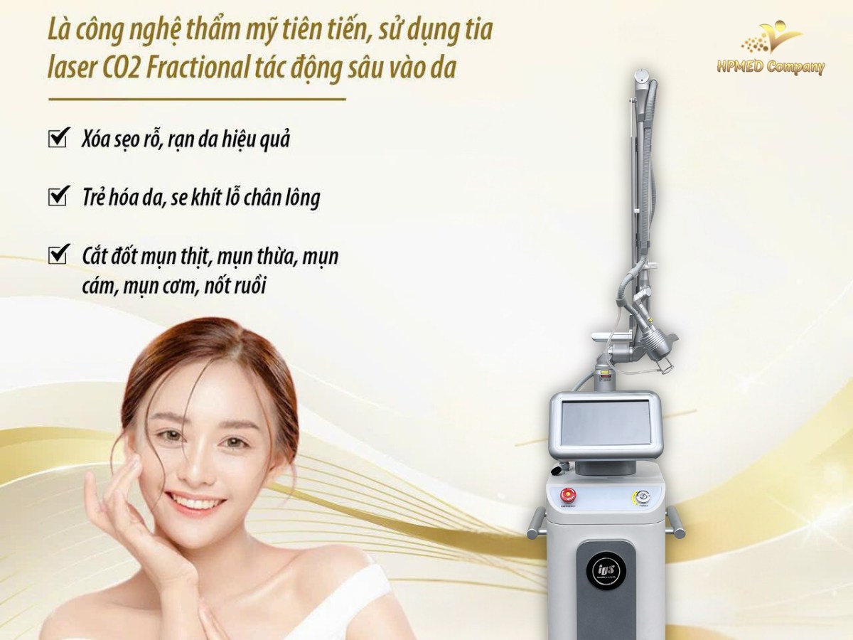 Máy Laser CO2 Fractional PrismXel Hàn Quốc
