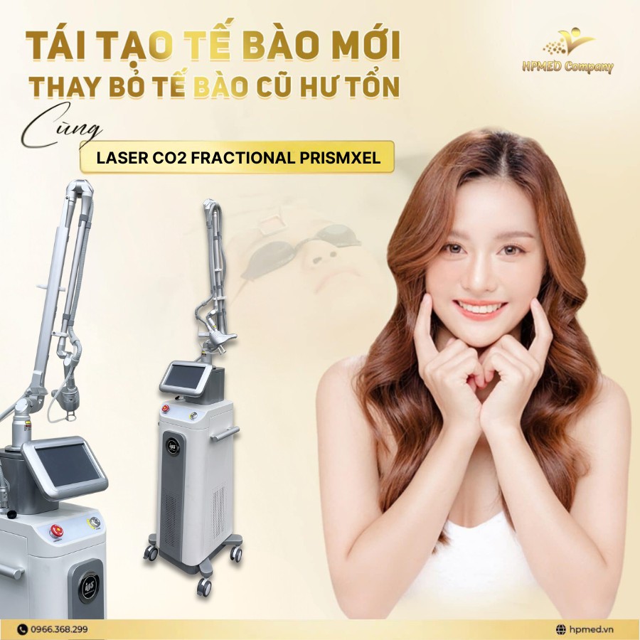 Máy Laser CO2 Fractional PrismXel Hàn Quốc