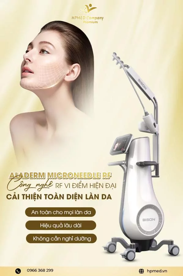 Máy trị sẹo RF vi điểm Eladerm Hàn Quốc