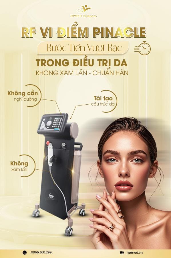 Máy Rf Vi Điểm Pinacle IDS Hàn Quốc