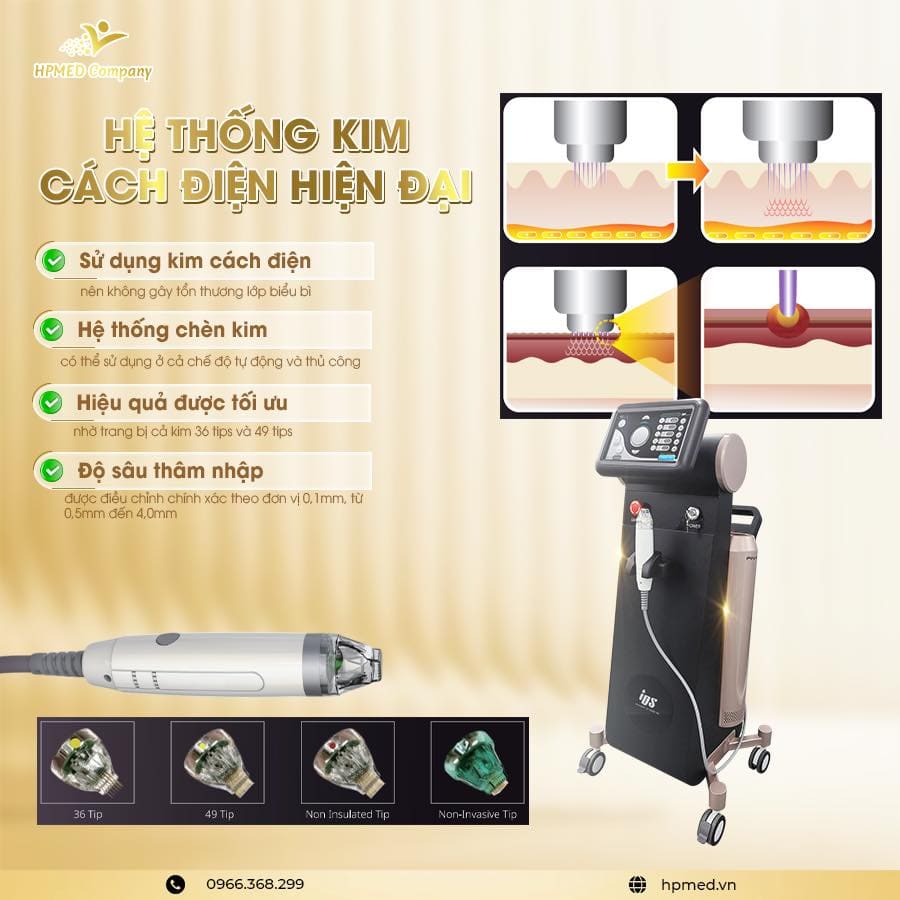 Máy RF vi điểm Pinacle IDS Hàn Quốc