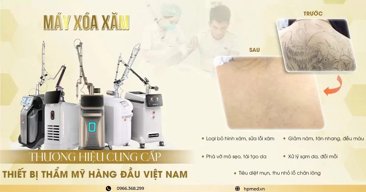 Máy Xóa Xăm Laser HPmed