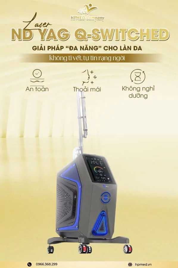 Máy Xóa Xăm Laser Pico Med860