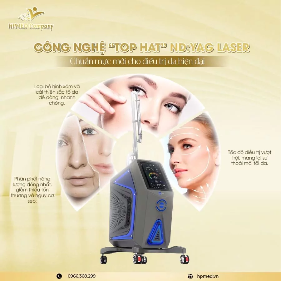 Máy Xóa Xăm Laser Pico Med860