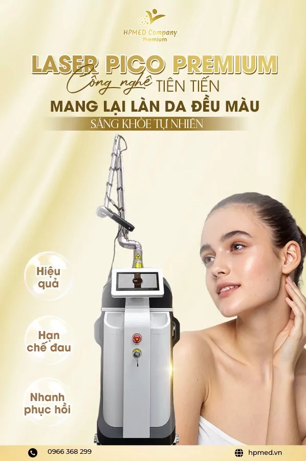 Máy Xóa Xăm Laser Pico Premium