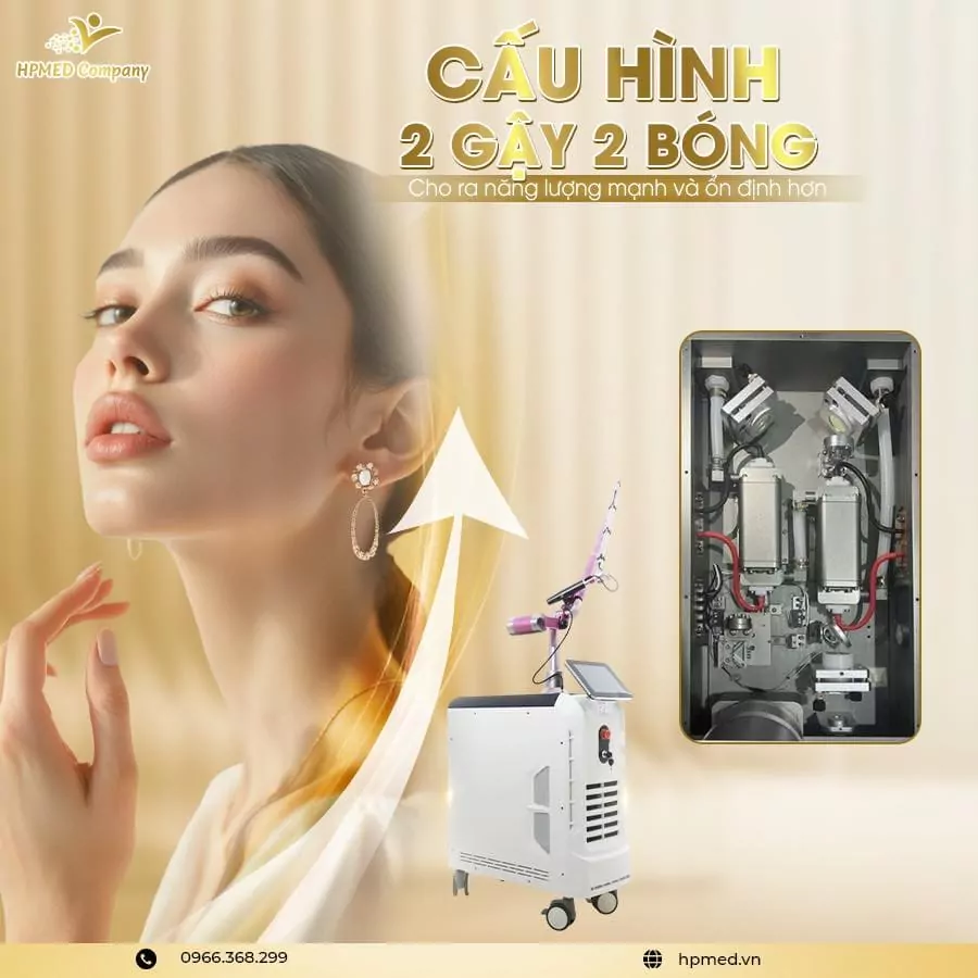 Máy Xóa Xăm Laser Pico Ultra Iris