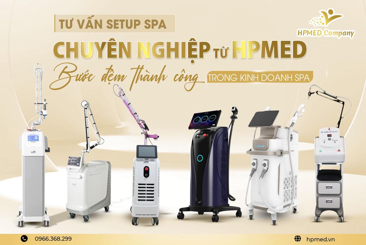 Máy Thẩm Mỹ HPmed Setup Spa Chuyên Nghiệp Máy Thẩm Mỹ HPmed Setup Spa Chuyên Nghiệp
