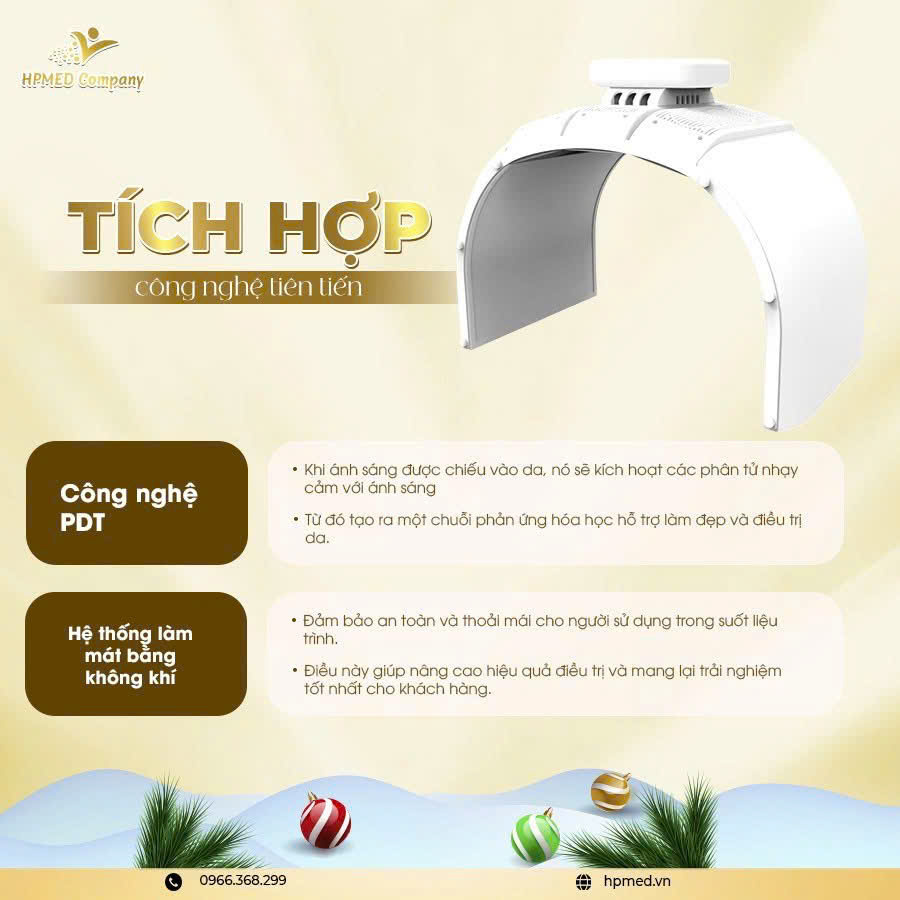 Vòm Ánh Sáng Sinh Học HPmed Cao Cấp