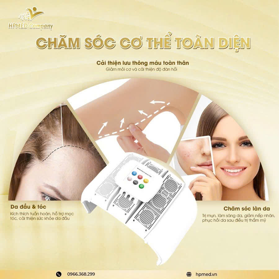 Vòm Ánh Sáng Sinh Học HPmed Cao Cấp