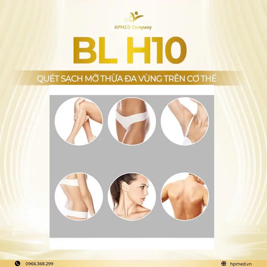 Máy Giảm Béo Cavitaion Rf BL H10 Cao Cấp