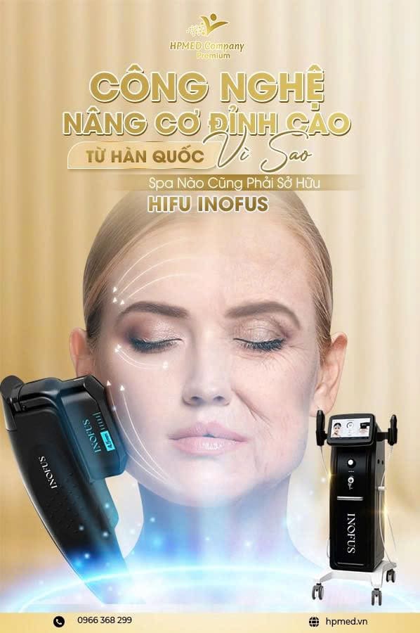 Máy Hifu INOFUS Nâng Cơ Trẻ Hóa | Cao Cấp Hàn Quốc 7 Máy HIFU Nâng Cơ Inofus Cao Cấp Hàn Quốc