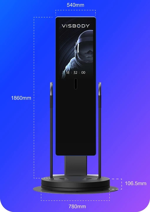 MÁY VISBODY M60 ⭐ ĐO VÀ PHÂN TÍCH CHỈ SỐ CƠ THỂ CÔNG NGHỆ SCAN 3D HIỆN ĐẠI NHẤT HIỆN NAY