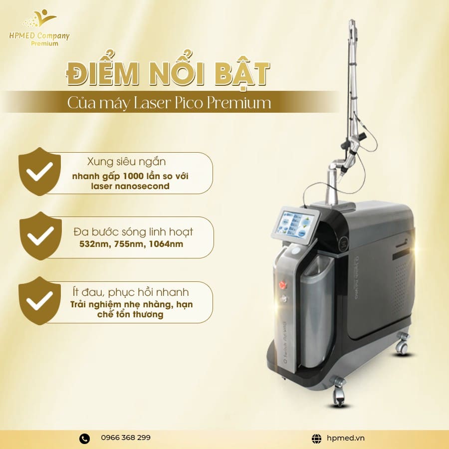 Máy Laser Pico Premium IDS Hàn Quốc