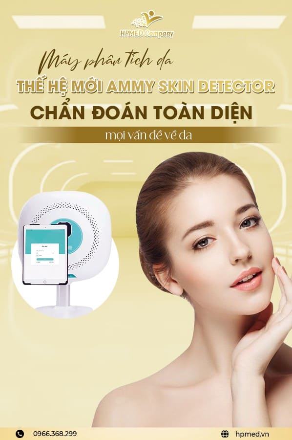 Máy Soi Da Ammy Skin Detector Kết Nối Ipad