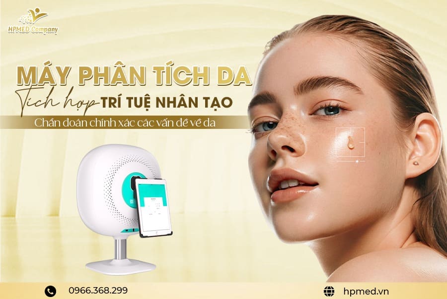 Máy Soi Da Ammy Skin Detector Kết Nối Ipad