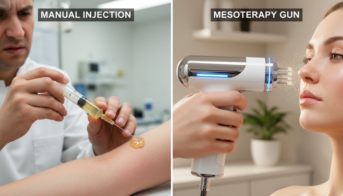 Những lợi ích vượt trội khi làm đẹp bằng máy tiêm tinh chất