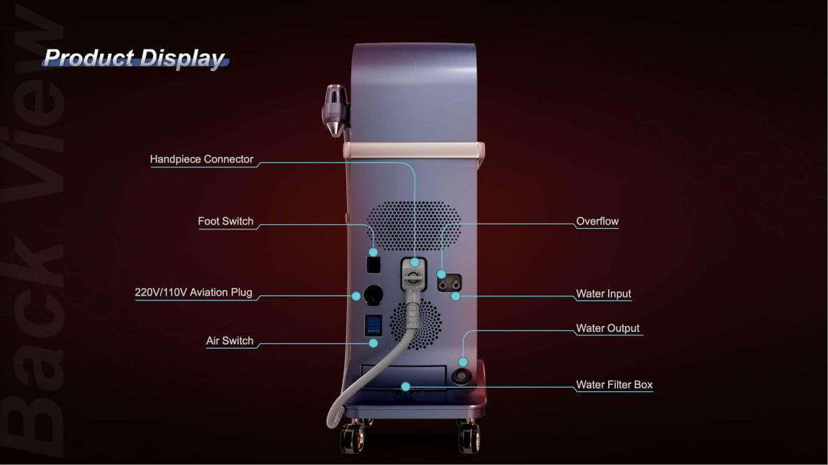 Máy Triệt Lông Diode Laser HIDL 1800 | Cao Cấp Bắc Kinh 20 Máy Triệt Lông Diode Laser 1800 HIDL