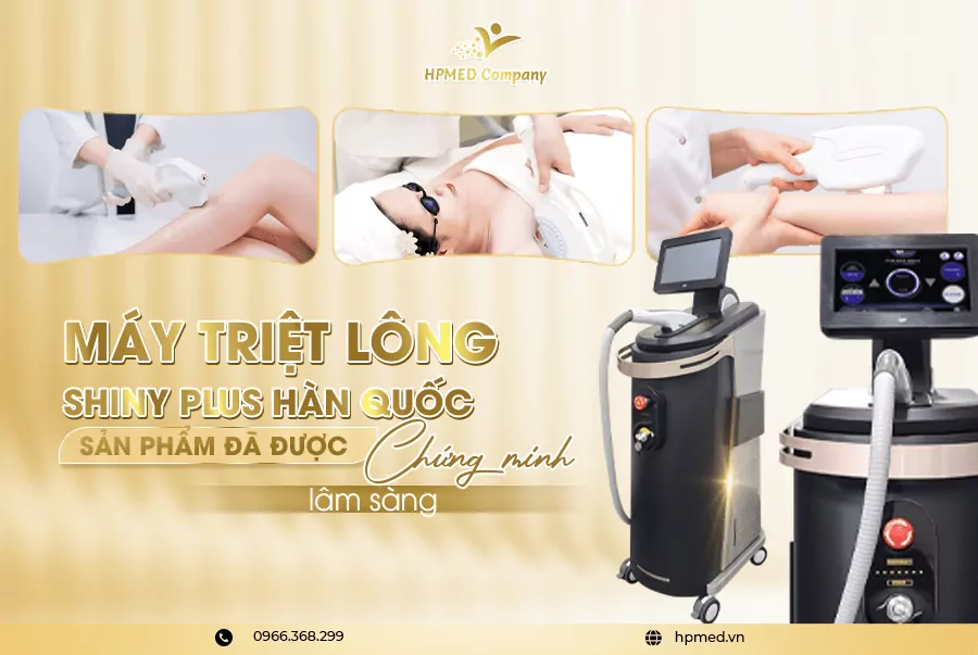 Máy Triệt Lông Shiny Plus Hàn Quốc 🌸 Công Nghệ IPL Đa Năng – Triệt Lông Êm Ái, Trẻ Hóa Da Hiệu Quả