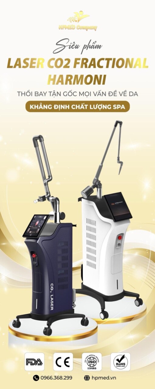 Sửa Máy Laser CO2 Fractional Harmoni Hiệu Quả Nhất Cùng HPmed 1 Máy Laser Co2 Fractional Harmoni - 02