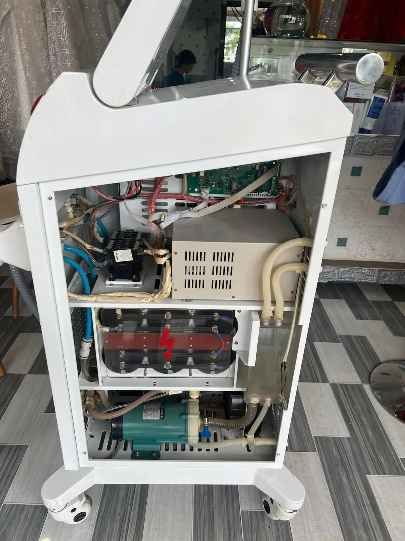 Sửa máy triệt lông hoà bình