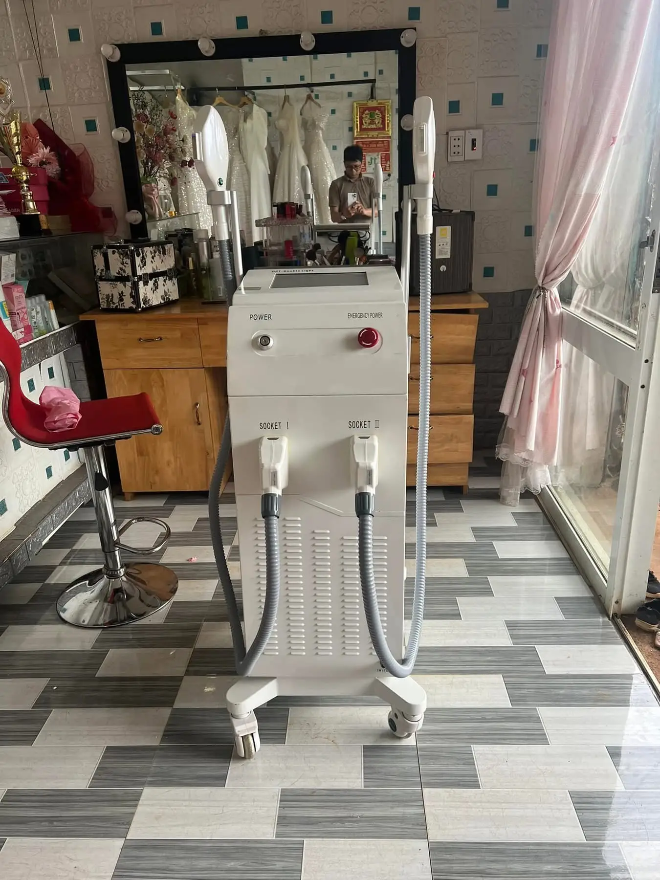 Sửa máy triệt lông quảng trị