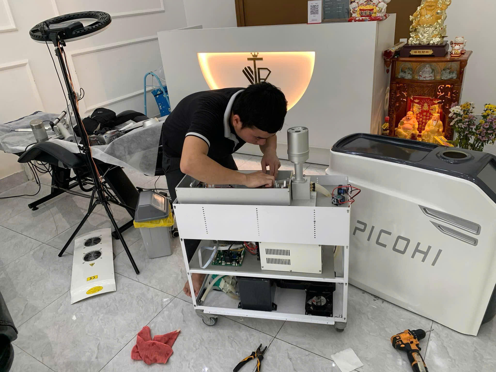 sửa máy xóa xăm chuyên nghiệp – 5 dấu hiệu nhận biết cần sửa máy xóa xăm