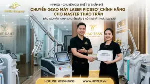 Chuyển giao máy Laser Picoseconds chính hãng cho Master Thảo Trần | HPMED