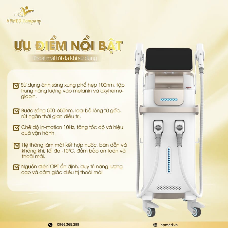 Máy Triệt Lông Lạnh DPL Spectrum