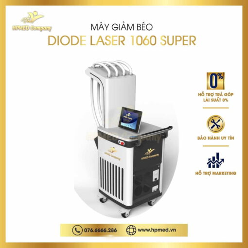 Máy Giảm Béo Diode Laser 1060Nm Super Laser