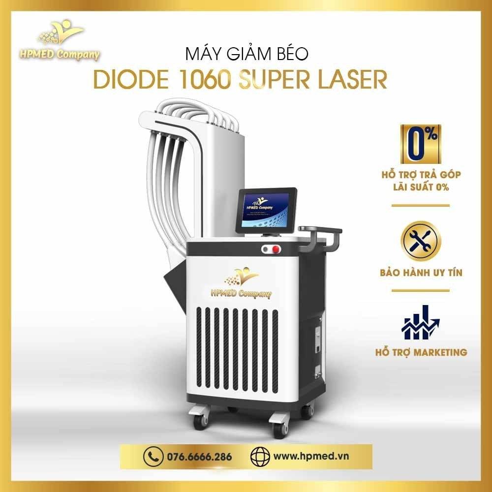 Máy Giảm Béo Diode Laser 1060nm Super Laser