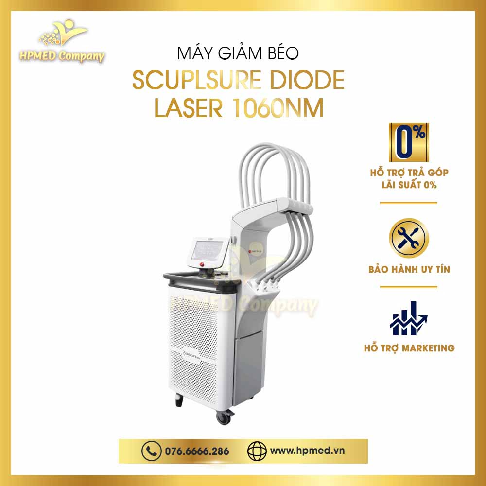 Máy Giảm Béo Scuplsure Diode Laser 1060nm